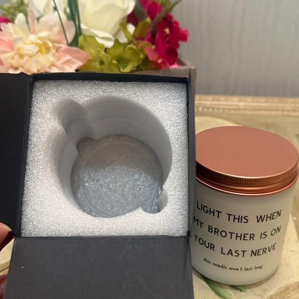 NEW Funny Sister-in-Law Lavender Scented Candle with Box